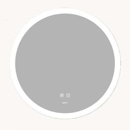 Дзеркало Zerix Solo MC02-60 з LED Touch, Anti-fog, димером, регулятором яскравості (ZX6065)