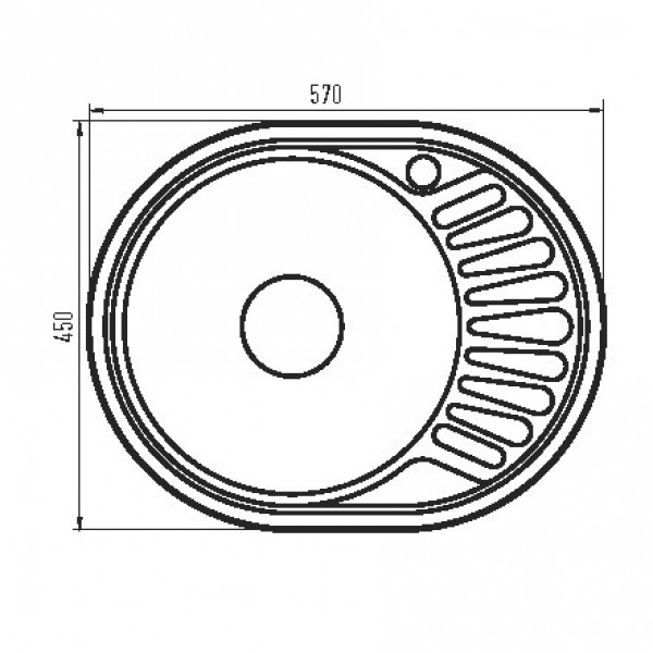 Мийка ZERIX Z5745-08-180MD (micro decor) (ZM0615)
