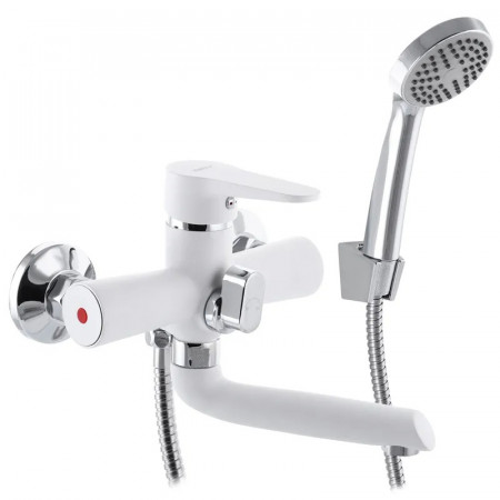 Змішувач для ванни Zerix PUD3 146 білий (ZX2910)