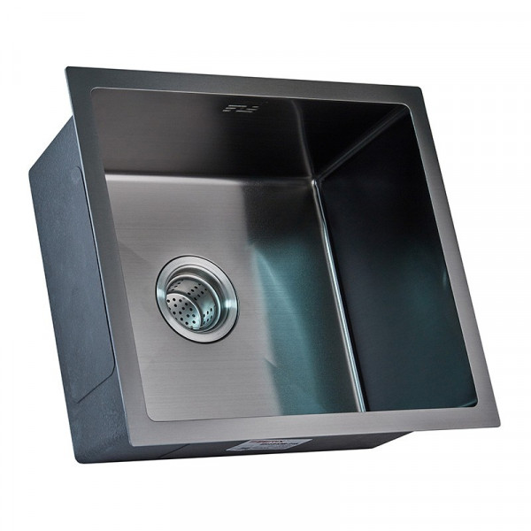 Мийка Zerix ZH4843B-215 (3.0/1.0) PVD-Black (ZM5555)