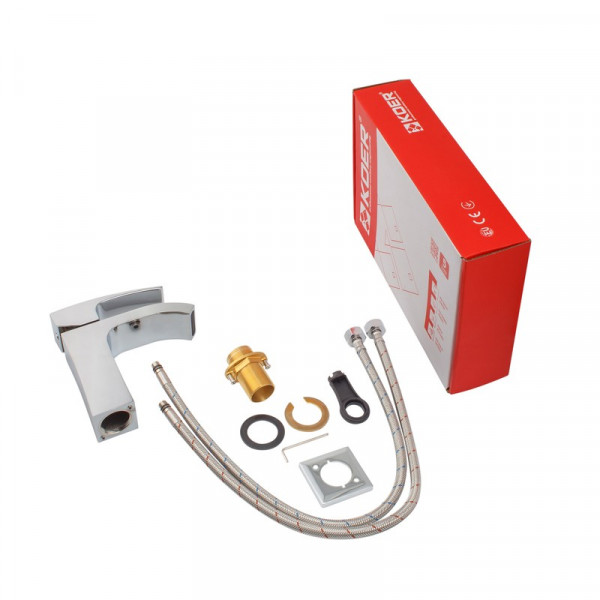 Змішувач для умивальника Koer KB-12007-01 (Колір хром) (KR3442)