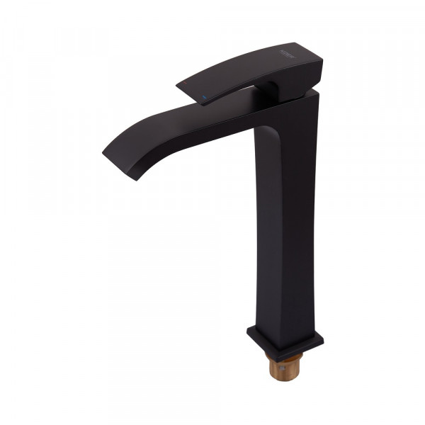 Змішувач для умивальника Koer KB-13007-05 високий (Колір чорний) (KR3445)