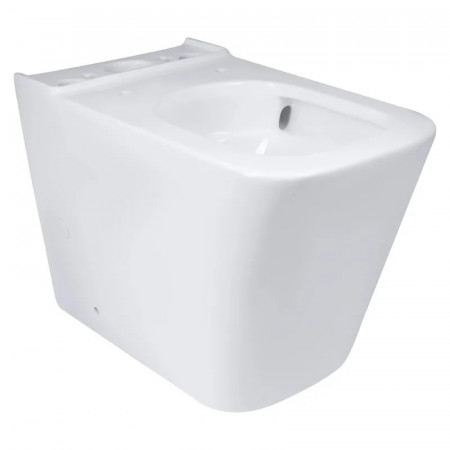 Чаша унітазу-компакту Mixxus Premium Quadro-0401-T1 Bowl 610х365х825 Tornado 1.0 без сидіння (MI8343)