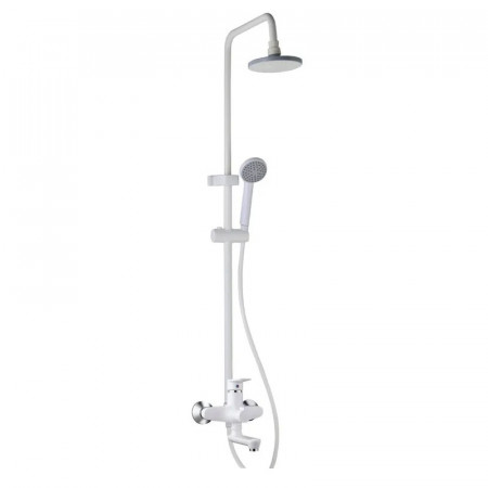 PLAMIX OSCAR-008-J WHITE Душова колона зі змішувачем (Колір білий) (24 шт/ящ)