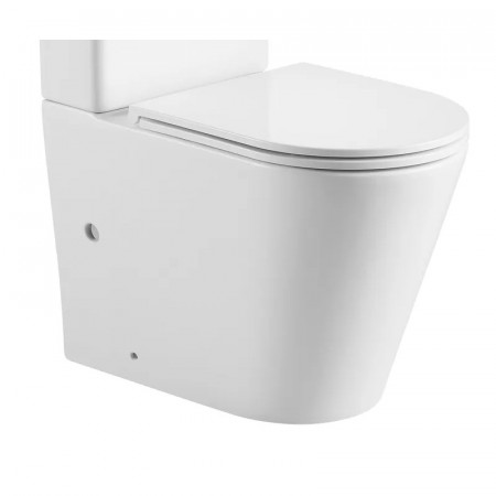 Чаша унітазу-компакту Mixxus Premium Bevel-0401-T1 Bowl 625х390х845 Tornado 1.0 без сидіння (MI8348)