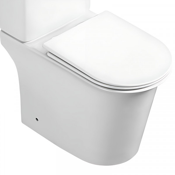 Чаша унітазу-компакту Mixxus Wave-0405-R Bowl 630х350х795 Rimless без сидіння (MI8363)