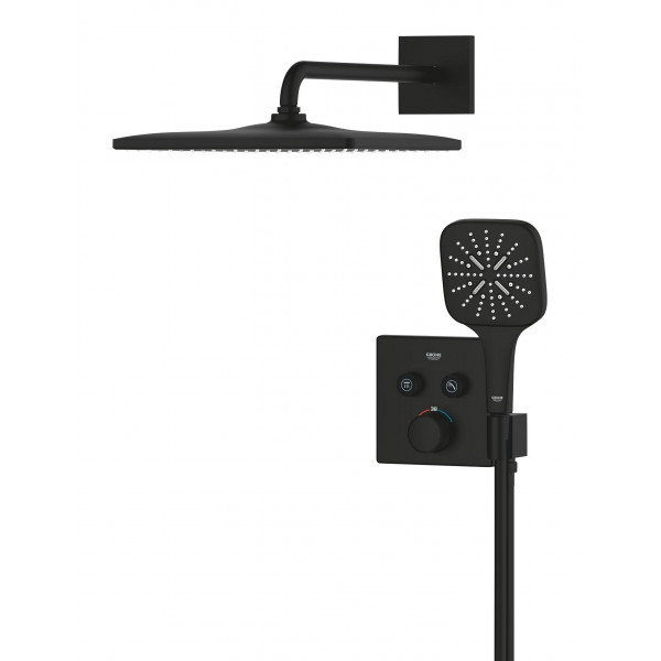 Душовий комплект Grohe Grohtherm SmartControl із Rainshower 310 Mono Cube (34865KF0)