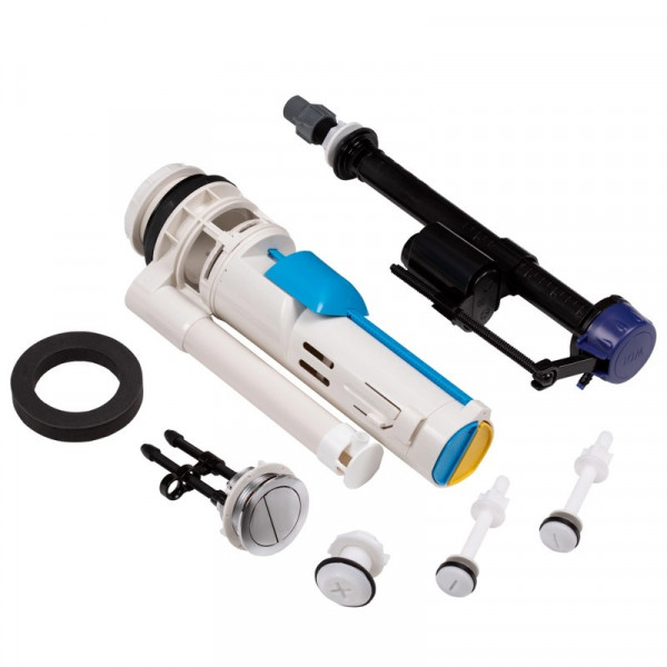 Бачок до унітазу-компакту Mixxus Premium Ellipse-0402-R Tank 660х390х855 зі зливною арматурою (MI8319)