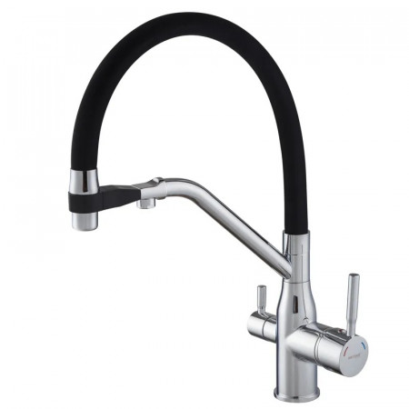 Змішувач для кухні MixxusPremium Gravity 021 REFL.BLACK (MI6977)