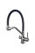 Змішувач для кухні Mixxus Premium SENNA 021 GRAPHITE з виходом для питної води (MI6827)