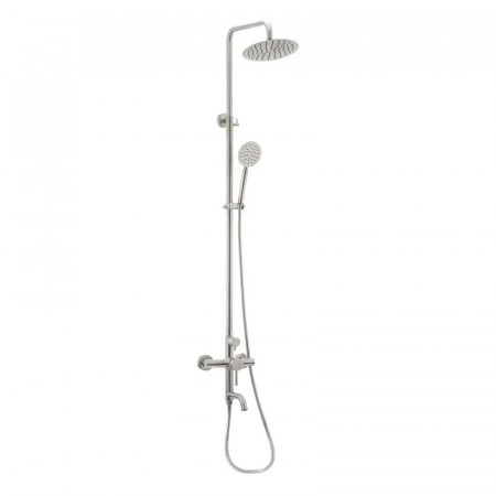 Душова колона зі змішувачем (нерж.сталь) Mixxus SUS-009-J (SS0021)