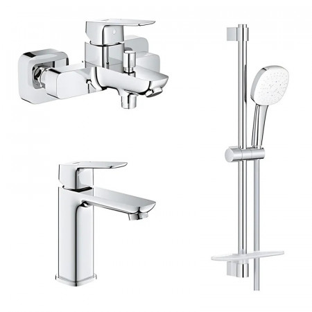 Комплект змішувачів для ванни Grohe Cubeo (UA125246M)