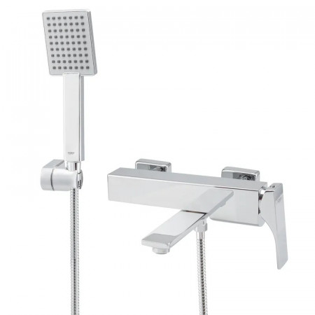 Змішувач для ванни з коротким виливом Koer KB-41010-01 (Колір хром) (KR3484)