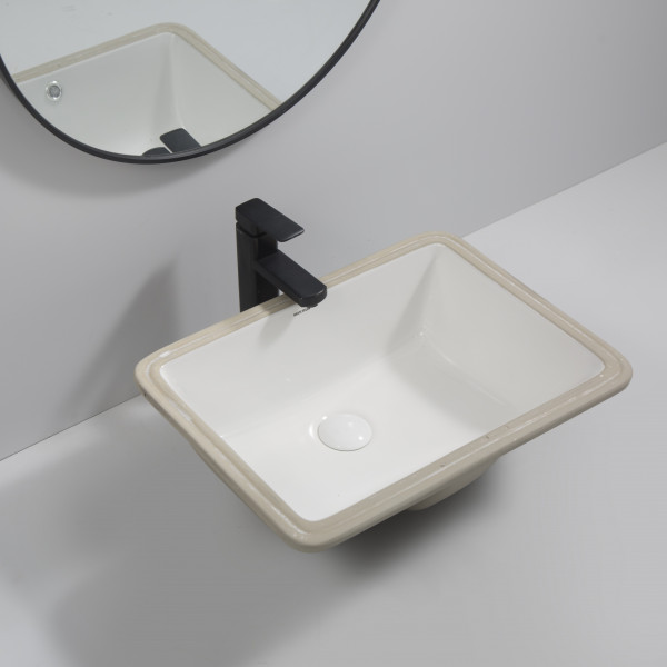 Раковина врізна під стільницю MIXXUS PREMIUM STYLE-1701 510х380х200mm з переливом (MP6567)