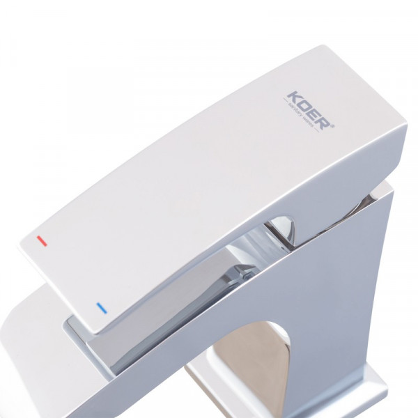 Змішувач для умивальника Koer KB-10007-01 (Колір хром) (KR3438)