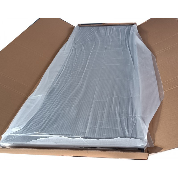 Бокс душовий з гідромасажем Mixxus STRONG SBH02-90x90x215-GR SATIN низький піддон (MI6891)