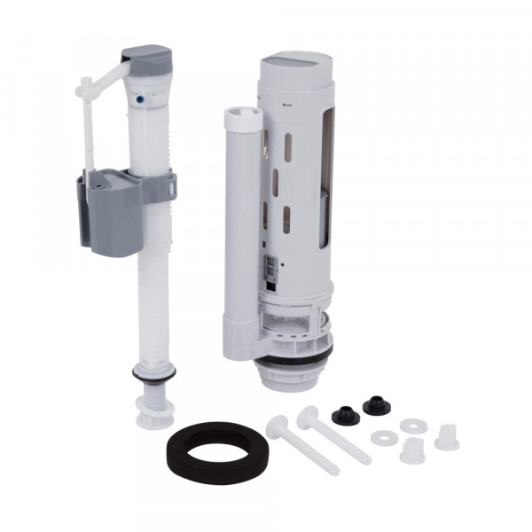 Бачок до унітазу-компакту Mixxus Wave-0404-R Tank 630х350х805 зі зливною арматурою (MI8335)