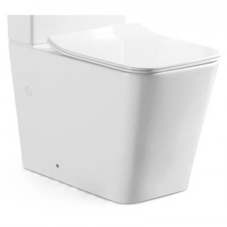 Чаша унітазу-компакту Mixxus Quadro-0403-R Bowl 640х360х835 Rimless без сидіння (MI8341)