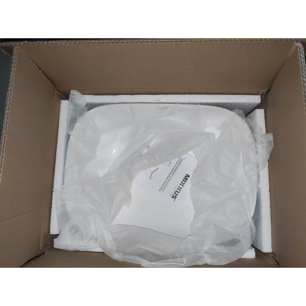 Раковина накладна Mixxus Premium DIVERSE-0112 WHITE-BLACK 455х325х135mm (MP6542)