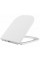 Сидіння-кришка для унітазу Mixxus SEAT COVER QUADRO-2003 з мікроліфтом 430х338х35mm (MI6689)