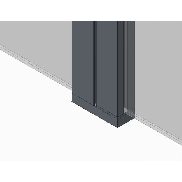 Шторки скляні на ванну Koer SR BS04-95x140-TR-01 прозоре скло 6мм, хром (KR5403)