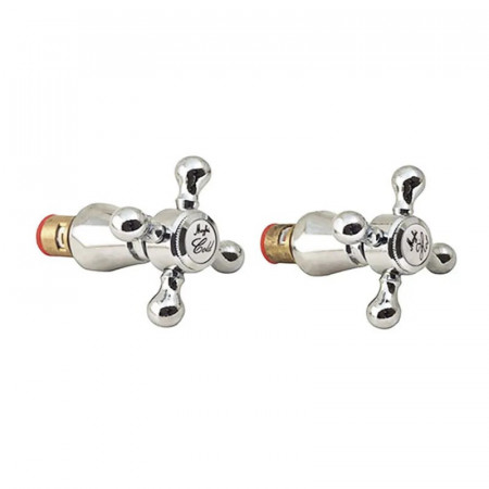 Ручки для змішувача з кран буксами (пара) EP MF (EP0042)