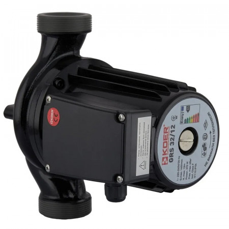 Насос циркуляційний KOER GRS 32/12 (з гайками, кабелем та вилкою) (KP2772)