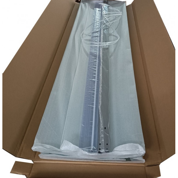 Душова кабіна з високим піддоном Mixxus PLAIN SCT01-90x90x195-FB SATIN матове скло 4мм (MI6894)