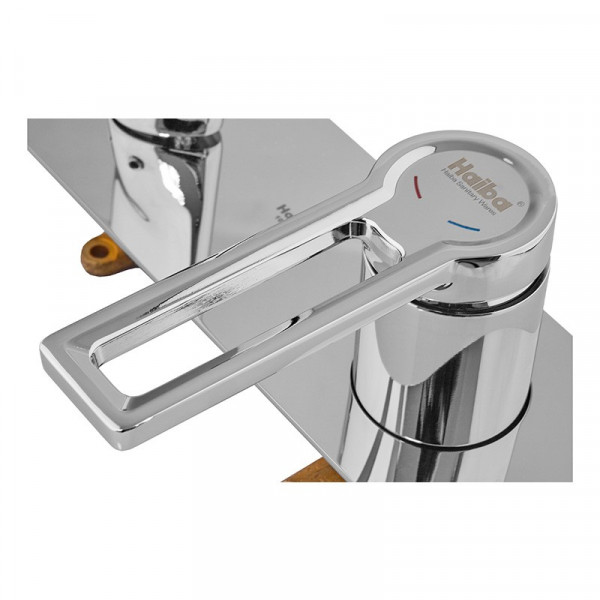 Змішувач для умивальника Haiba Bavariya 001 WALL (HB3961)