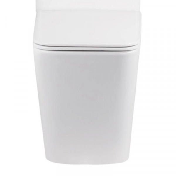 Чаша унітазу-компакту Mixxus Premium Quadro-0402-R Bowl 675х390х855 Rimless без сидіння (MI8340)