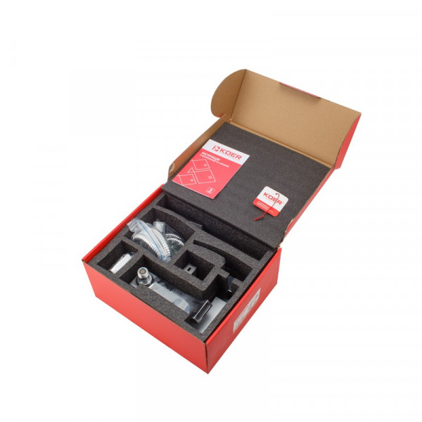 Змішувач для ванни з коротким зливом Koer KB-41007-01 (Колір хром) (KR3454)