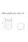 Душова кабіна без піддону MIXXUS CUBIC SC01-90x90x185-TR CHROME прозоре скло 4мм NEW (MI8366)