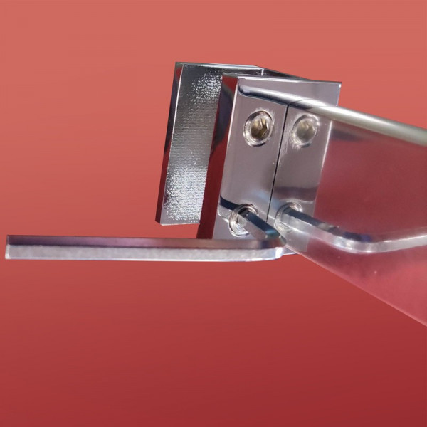 Душова перегородка Koer SR SP01-100x200-TR-01 Walk-In прозоре скло Easy Clean 8мм, хром (KR5393)