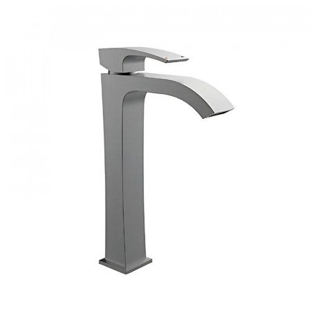 Змішувач для умивальника Koer KB-13007-07 високий (Колір графіт) (KR5154)