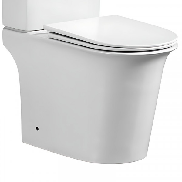 Чаша унітазу-компакту Mixxus Wave-0405-R Bowl 630х350х795 Rimless без сидіння (MI8363)