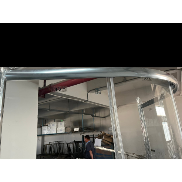 Душова кабіна без піддону Koer SR SC04-100x100x195-TR-01 прозоре скло Easy Clean 5мм, хром (KR5361)