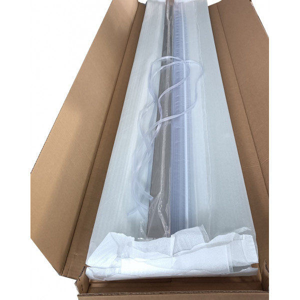 Бокс душовий з гідромасажем Mixxus STRONG SBH02-90x90x215-FB SATIN низький піддон (MI6890)