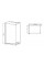 Душова перегородка Mixxus Premium FLAT SP01-90x200-TR Chrome Walk-In прозоре скло 8мм (MI6850)