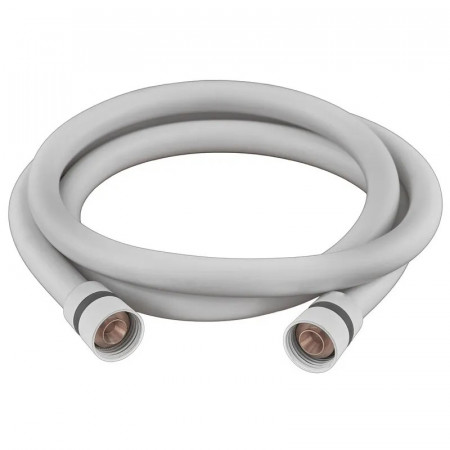 Шланг для душу Zerix White.F03 150 см силікон. (колір білий) (ZX5567)