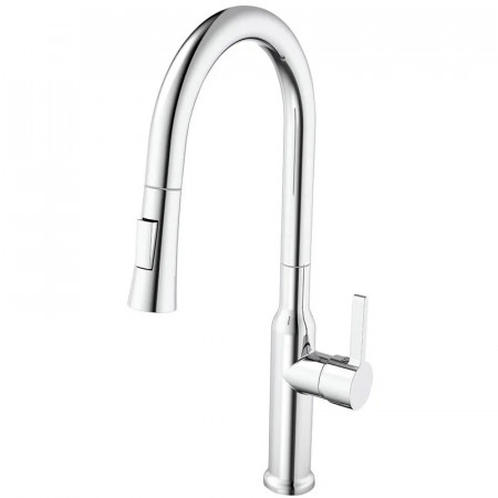 Змішувач для кухні з висувним виливом Mixxus Premium PULL 014 (MI6958)