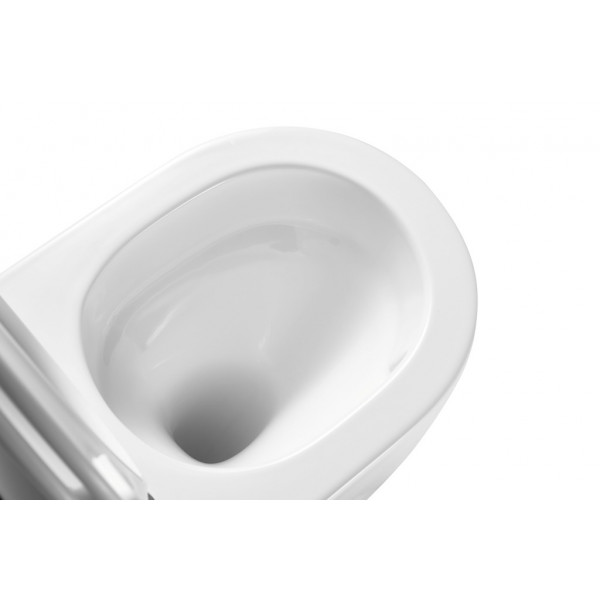 Унітаз підвісний Mixxus Premium TOPPER-0302-T3 490х360х380mm, система змиву TORNADO 3.0 (MP6599)