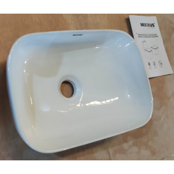 Раковина накладна Mixxus Premium DIVERSE-0103 360х250х115mm (MP6539)