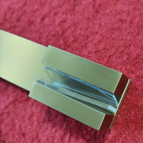 Душова перегородка Koer SR SP02-100x200-TR-12 Walk-In проз.скло Easy Clean 8мм, матове золото (KR5396)