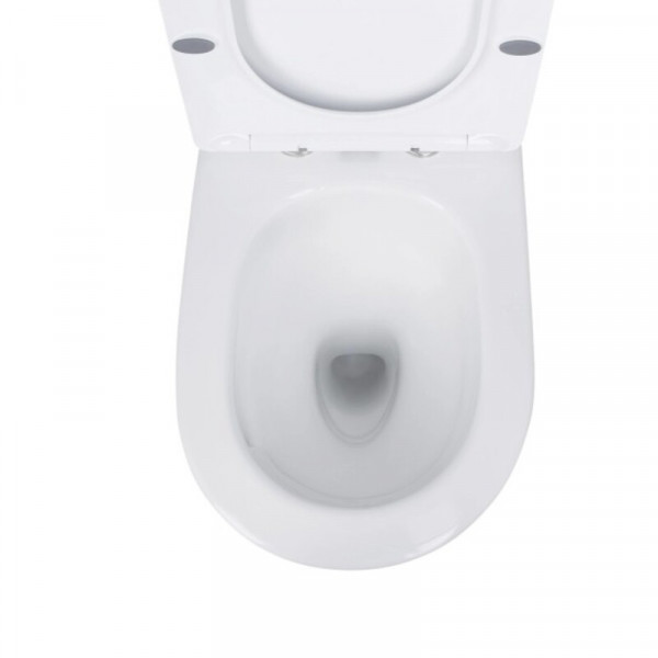 Чаша унітазу-компакту Mixxus Ellipse-0403-T3 Bowl 640х360х835 Tornado 3.0 без сидіння (MI8345)