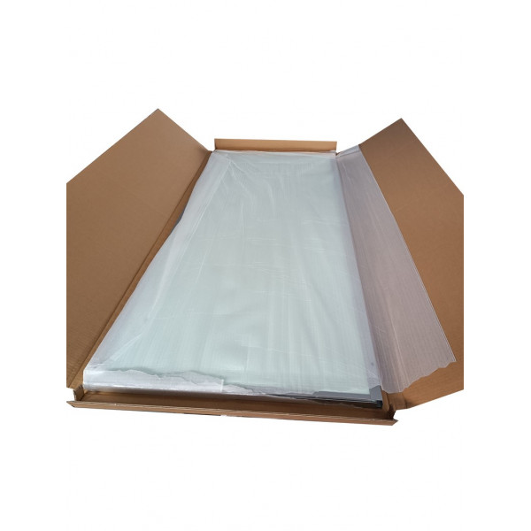 Бокс душовий без гідромасажу Mixxus STRONG SB01-90x90x215-FB SATIN з високим піддоном (MI6884)