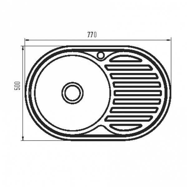 Мийка ZERIX Z7750-08-180E (SATIN) (ZM0596)