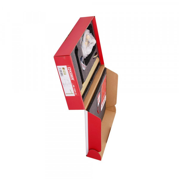 Змішувач для умивальника високий Koer KB-11029-12 Колір матове золото (KR5502)