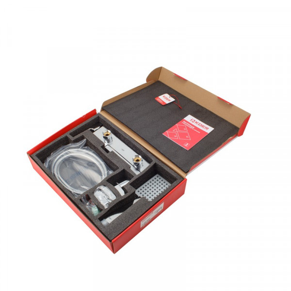 Змішувач для ванни з коротким виливом Koer KB-41009-01 (Колір хром) (KR3502)