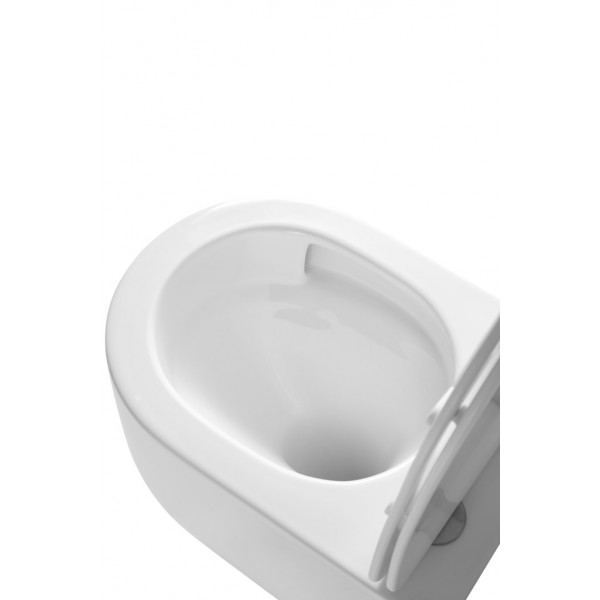 Унітаз підвісний Mixxus Premium TOPPER-0302-T3 490х360х380mm, система змиву TORNADO 3.0 (MP6599)