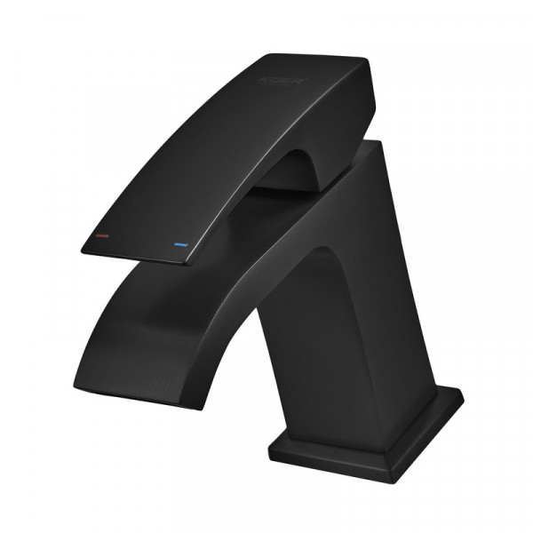 Змішувач для умивальника Koer KB-12007-05 (Колір чорний) (KR3443)